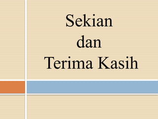 Sekian
dan
Terima Kasih
 