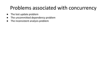 Concurrency Control in Database Management System | PDF