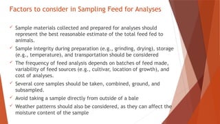 Feed additives and their use in livestock and poultry eeding | PPTX