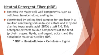 Formi Ndf Feed additives and their use in livestock andpoultryfeeding | PDF
