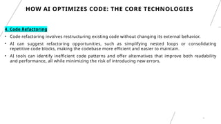 Restructuring Code