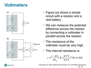 electric circuit calculation and applications | PPTX