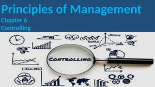 Principles of Management Conrolling concept | PPTX