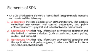 Chapter6.pdf - Modern Networks like WSN and SDN Basics | PDF