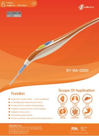 Performance Plus Angled Tip Electrosurgical Pencil