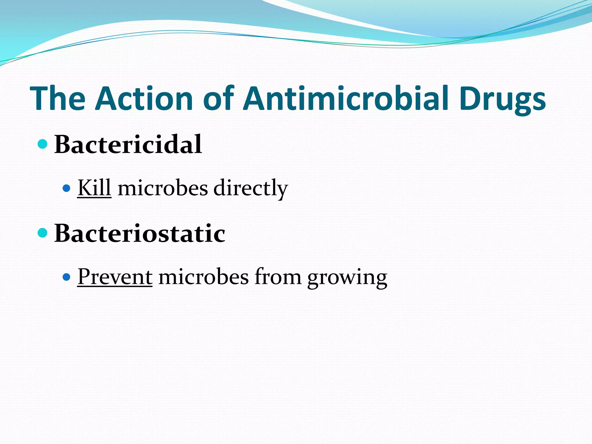 Chapter 6 antimicrobial drugs | PPTX