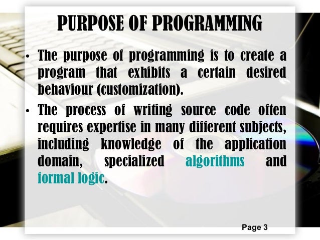 COMPUTER PROGRAMMING