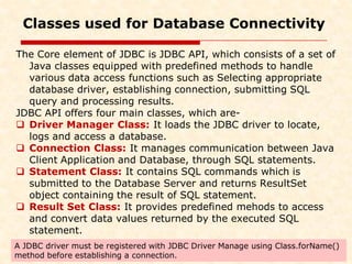 Comprehensive Guide to Java Database Connectivity (JDBC) with MySQL for ...