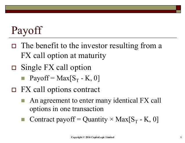 Chapter 6 Fx Options - 