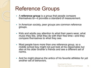What Is a Reference Group in Sociology?