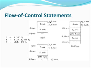 Flow-of-Control Statements 
 
