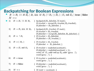 Chapter 6 - Intermediate code generation.ppt