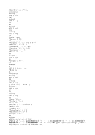 #Ï1TÌÿÿ²ßø¿ò¯ïßßø
endstream
endobj
154 0 obj
240
endobj
155 0 obj
<<
>>
endobj
156 0 obj
240
endobj
157 0 obj
<<
/Type /Page
/Parent 2 0 R
/Resources <<
/XObject << /Im11 162 0 R >>
/ProcSet 160 0 R >>
/MediaBox [0 0 720 540]
/CropBox [0 0 720 540]
/Contents 158 0 R
/Thumb 165 0 R
>>
endobj
158 0 obj
<<
/Length 159 0 R
>>
stream
q
720 0 0 540 0 0 cm
/Im11 Do
Q
endstream
endobj
159 0 obj
32
endobj
160 0 obj
[ /PDF /Text /ImageI ]
endobj
161 0 obj
<<
>>
endobj
162 0 obj
<<
/Type /XObject
/Subtype /Image
/Name /Im11
/Filter [ /FlateDecode ]
/Width 720
/Height 540
/ColorSpace 164 0 R
/BitsPerComponent 8
/Length 163 0 R
>>
stream
xÚíÝéb£JbáìLîsÚÝ§í$
±Alfû¿µ#j/#a·mIè}þØBP#ð©T#Hê{##################################################
##############################×ùãùîÜU#ÞÍãËÓ¹«#¼ç§#/ßÿ8w5_wÿóáEøö<yòÇG/æwß>
>>ý~îZ#³þPi#üæ?ûøòâüþ79çÃ÷sW#ºÿv
 