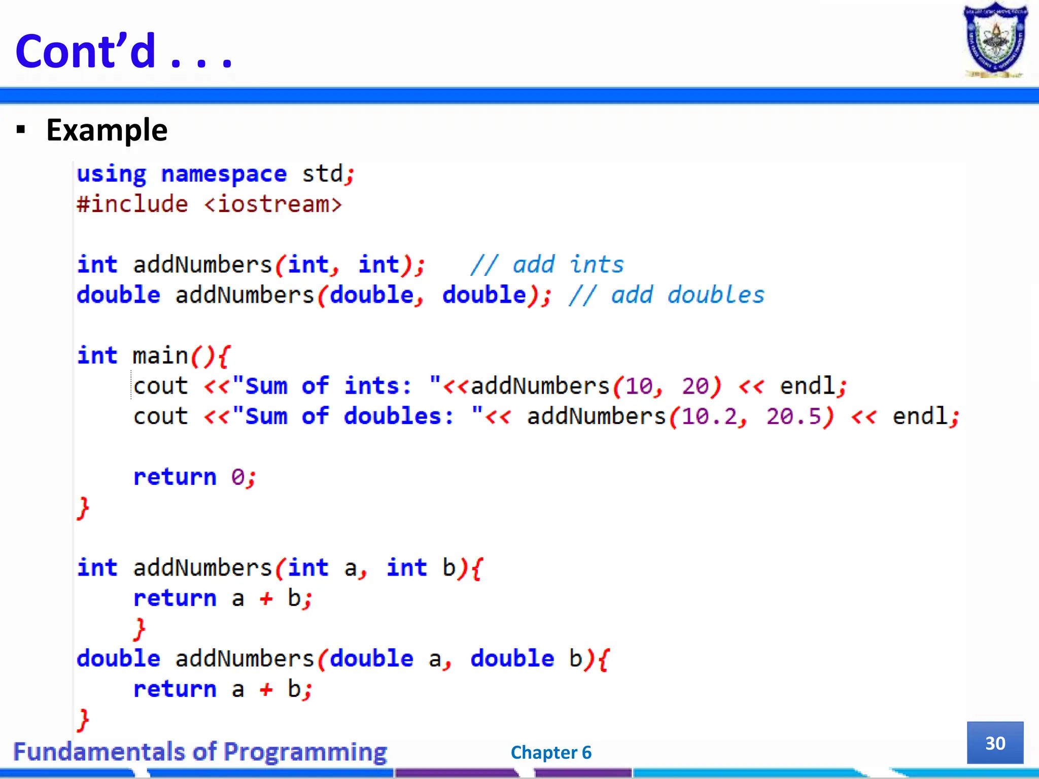 Chapter 6 - Modular Programming- in C++.pptx | Web Development | Internet