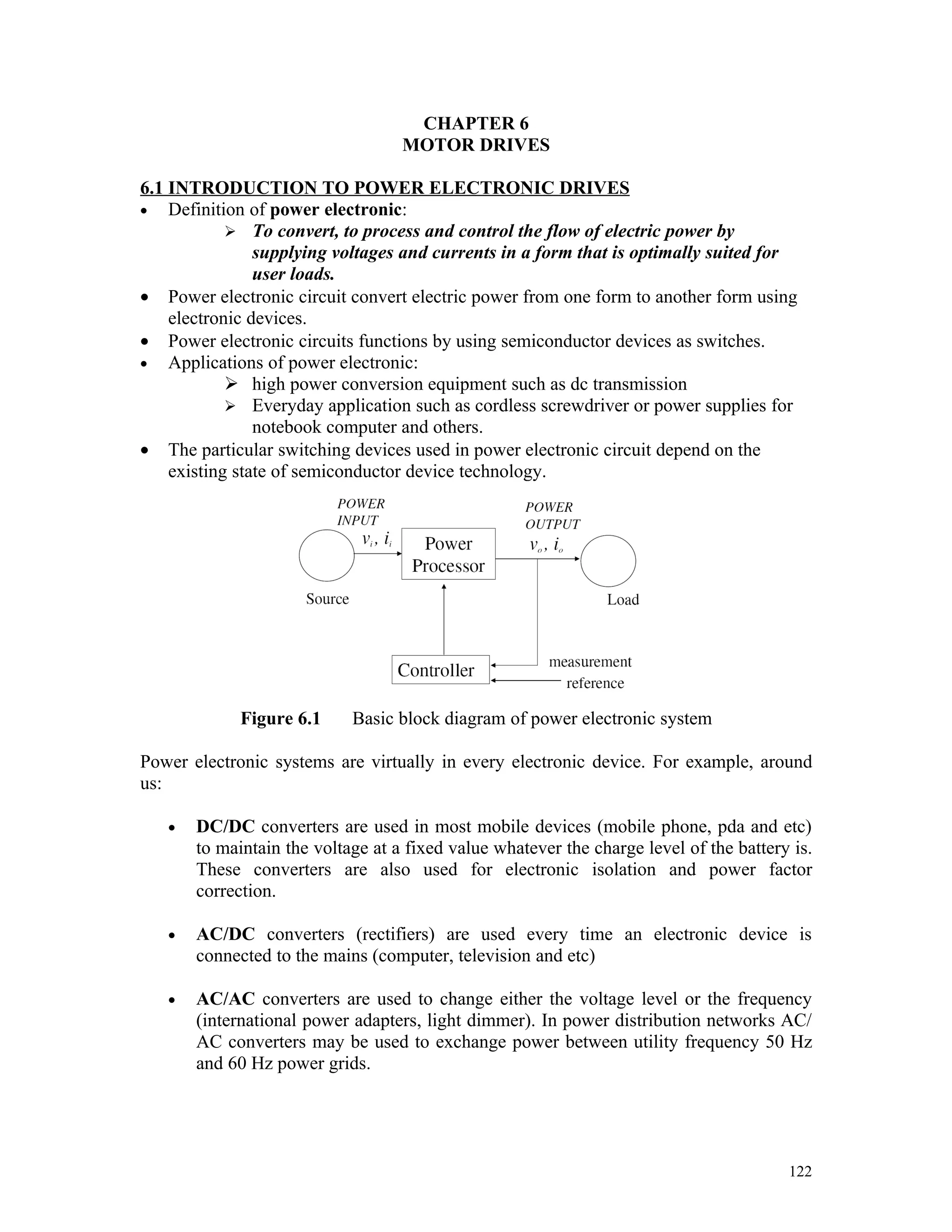 Chapter 6 Power Electronic Devices Doc