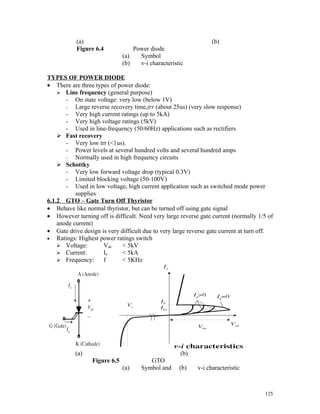 Chapter 6 Power Electronic Devices Doc