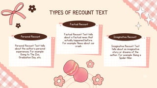 Recount Text Type Example CHAPTER 6 - RECOUNT TEXT for Grade 9.pdf