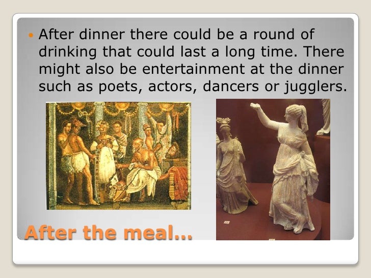 Chapter 6 Roman Foods and Dining
