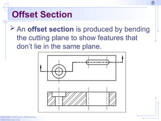 Chapter 6 - Sectioning - 2014.pptx Autocad Drawing Technics | PPTX