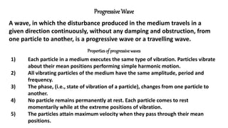 SUBJECT: PHYSICS - Chapter 6 : Superposition of waves (CLASS XII ...