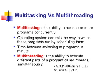 Chapter6 threads | PPT