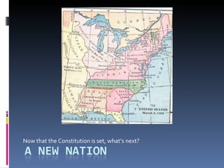 Now that the Constitution is set, what’s next? 