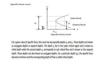 Energy and momentum principles in open channel flow | PPTX