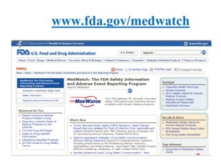 Medwatch Example Rational prescribing & prescription writing | PPTX
