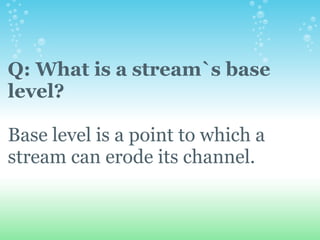 Chapter 6 6_1_running_water_and_groundwater[1][1] | PPT