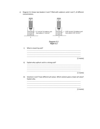 CHAPTER 6 ACID, BASE AND SALT (1) | PDF