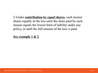 Paper Equal Contribution Example Chapter_6_Analysis_of_Insurance_Contracts.ppt