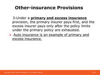 Primary Insurance Examples Chapter_6_Analysis_of_Insurance_Contracts.ppt
