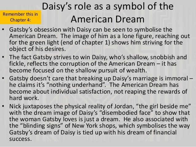 The Great Gatsby American Dream Essay | Bartleby