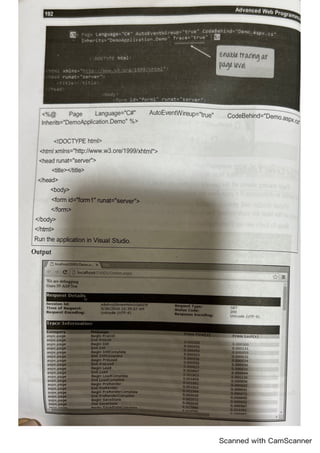 Advanced Web Programming Chapter 6 | PDF