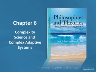 Chapter 6
Complexity
Science and
Complex Adaptive
Systems
 
