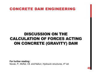 Chapter 6 concrete dam engineering with examples | PDF