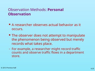 Chapter 6_ Descriptive Research Design_ Survey and Observation .ppt