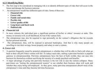 Psychic Risk Comprehensive Guide to Risk Management for Entrepreneurs and Business ...