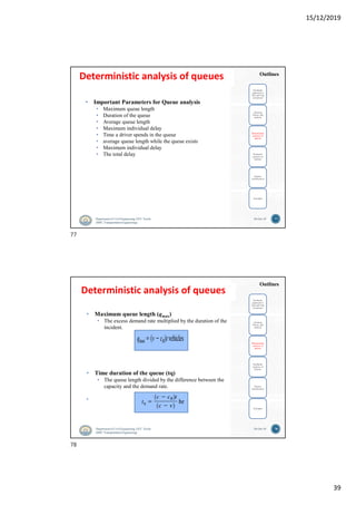 Chapter 6 Fundamentals of traffic flow | PDF