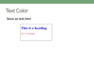 Chapter 6 html | PPTX