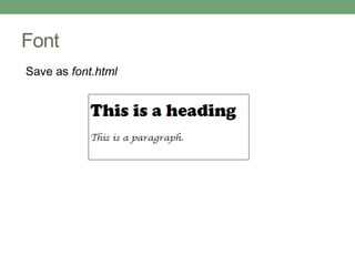 Chapter 6 html | PPTX