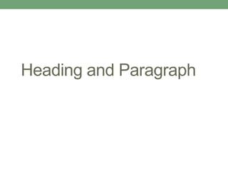 Chapter 6 html | PPTX