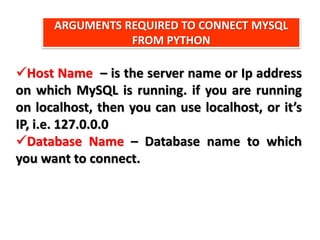Chapter 6 Interface Python with MYSQL.pptx