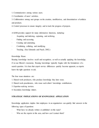 Chapter 6 km knowledge app | DOCX