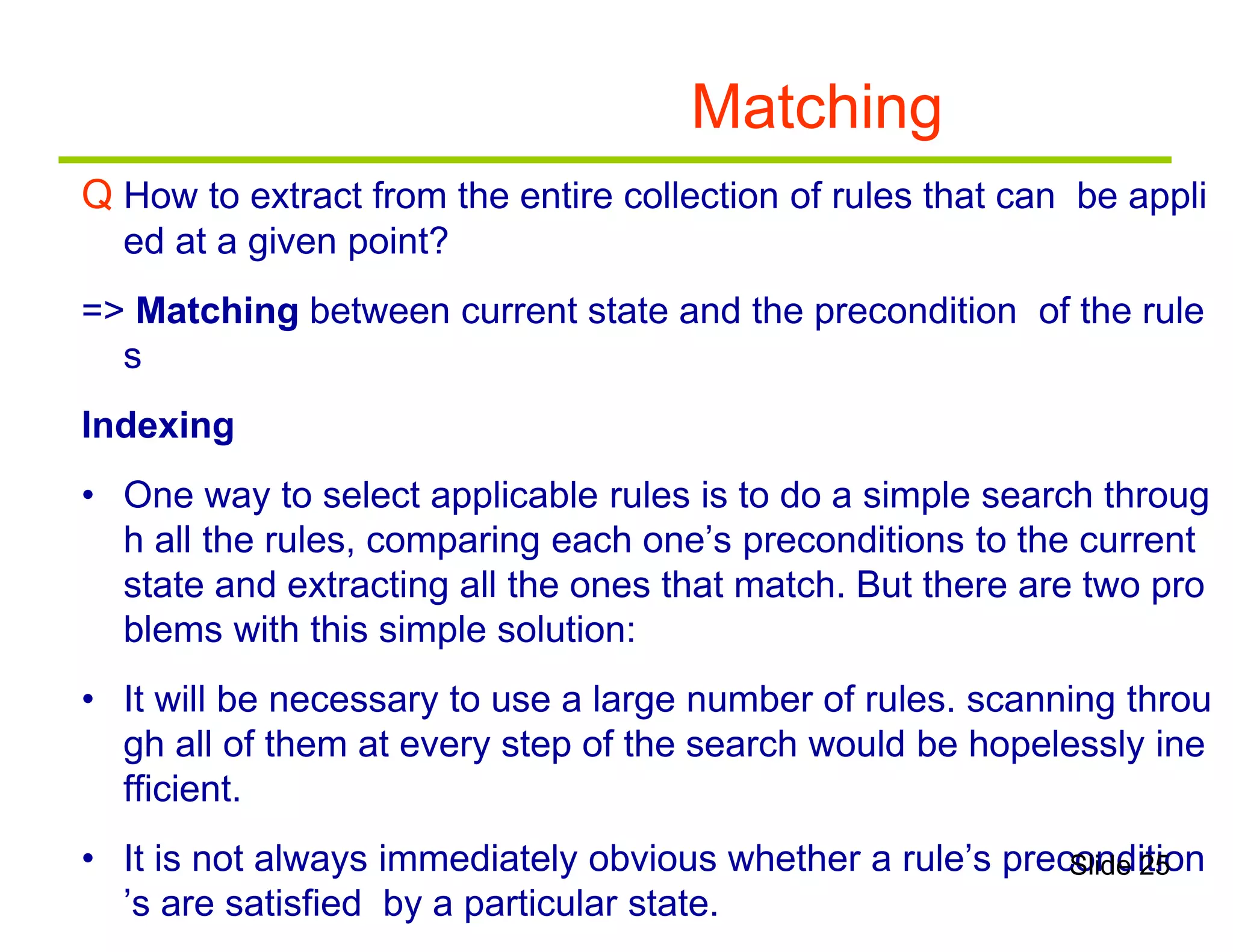 knowledge representation using rules | PPTX | Programming Languages ...