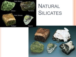 Natural Silicate Rocks Form 3 Science Chapter 6 Land and resources | PPTX