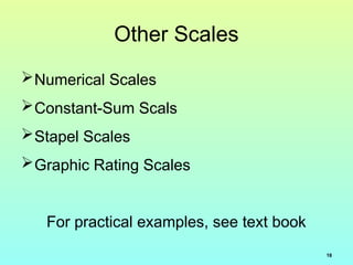 Chapter 6 Measurments and Scalling.ppt Lecture 1 Intro to Management | PPT