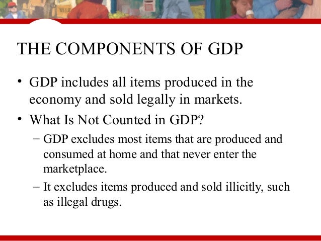 what is not included in gdp