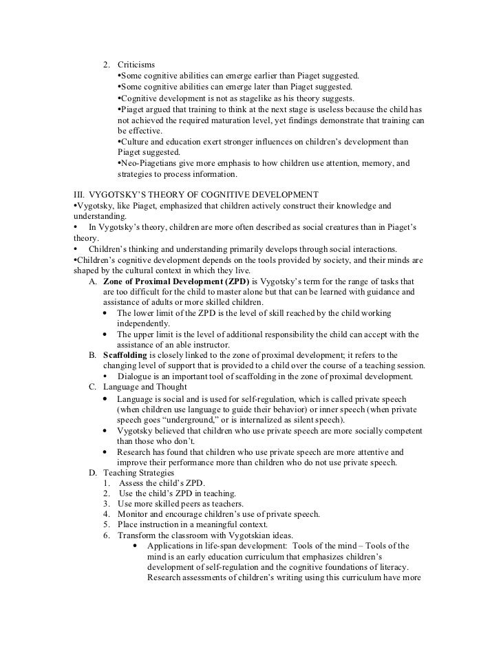 Full sentence outline example image