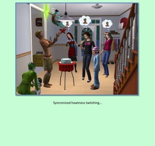 Syncronized hawtness twitching…

 